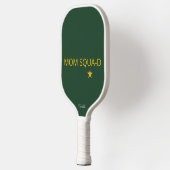 Customize Mom Squad Pickleball Cute Cool Name Gift ピックルボールラケット (左)