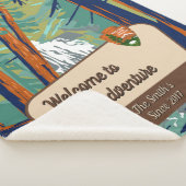 Customize Moran State Park Family Camping Adventur シェルパブランケット (3/4)