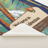 Customize Moran State Park Family Camping Adventur シェルパブランケット (3/4)