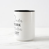 Customize Mug ツートーンマグカップ (中央)
