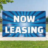 Customize Now Leasing Apartments Large Outdoor 横断幕 (外側)
