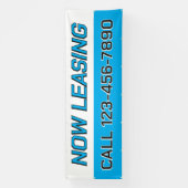 Customize Now Leasing Large 横断幕 (縦)