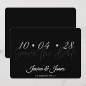 Customize  Personalized Save the Date セーブザデート (正面/裏面)
