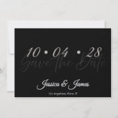 Customize  Personalized Save the Date セーブザデート (正面)