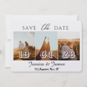 Customize Photo Personalized Save the Date セーブザデート (正面)