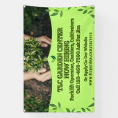 Customize Plant Nursery Garden Center Now Hiring 横断幕 (縦)