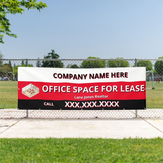 Customize Retail Space For Lease Company Logo Bui 横断幕 (インサイチュ)