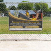 Customize Roofing Service Business Detailed 2  横断幕 (インサイチュ)
