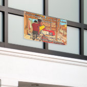 Customize Saw Log To Lumber Service Sign Banner 横断幕 (ビルの外側)