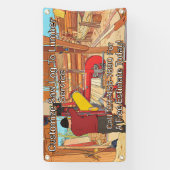 Customize Saw Log To Lumber Service Sign Banner 横断幕 (縦)