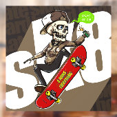 Customize Skateboard Shop Promotional Front ウィンドウサイン (シート2)
