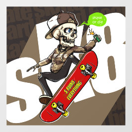 Customize Skateboard Shop Promotional Front ウィンドウサイン