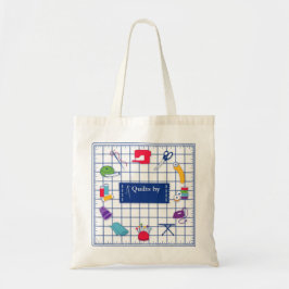 Customize the Label Quilt Tote Bag トートバッグ