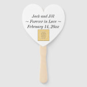 Customize This! Add Your Art or Photograph ハンドファン (裏面)