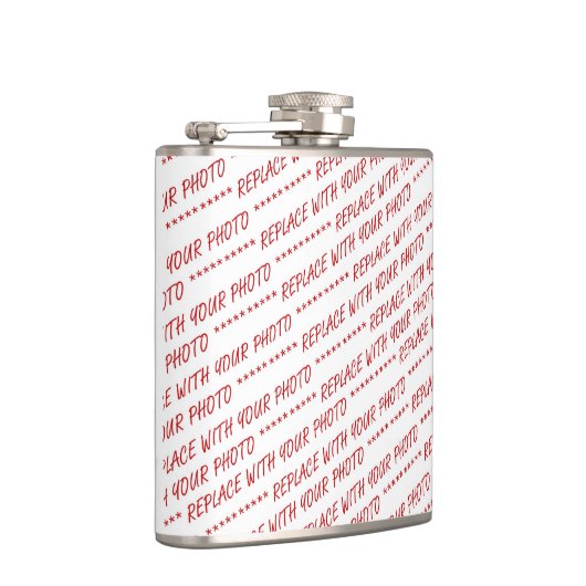 Customize This! Add Your Art or Photograph フラスク (右)