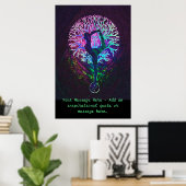 Customize this Poster - Yoga Tree ポスター (ホームオフィス)