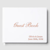 Customize Three Color  ゲストブック (正面)