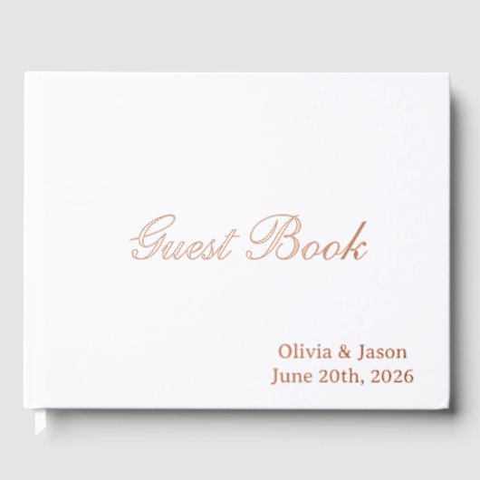 Customize Three Color  ゲストブック (正面)