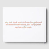 Customize Three Color  ゲストブック (裏面)