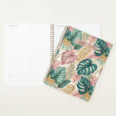 Customize Tropical Monsteras Boho プランナー手帳 (ディスプレー)