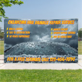 Customize Vehicle Hail Damage Repair Business Larg 横断幕 (外側)