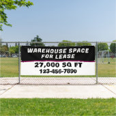 Customize Warehouse Space For Lease Business 横断幕 (インサイチュ)