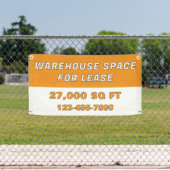 Customize Warehouse Space For Lease Business 横断幕 (インサイチュ)