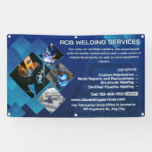 Customize Welding Contractor Services Business 横断幕 (横)
