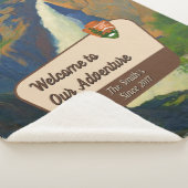 Customize Yosemite Falls Park Family Adventure シェルパブランケット (3/4)