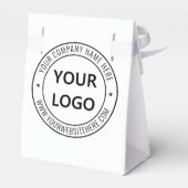 Customize Your Business Thank You Box Templates フェイバーボックス (裏面サイド)