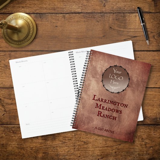 Customize Your Logo Horse Ranch Business Planner プランナー手帳