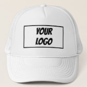 Customize Your Logo Trucker Hat キャップ (正面)