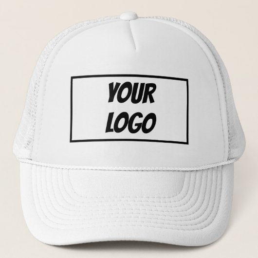 Customize Your Logo Trucker Hat キャップ (正面)