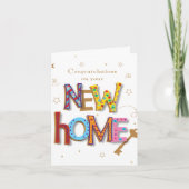 Customize Your New Home Card - Congratulations カード (正面)
