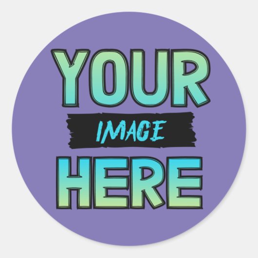 Customize Your Own Classic Round Stickers ! ラウンドシール (正面)