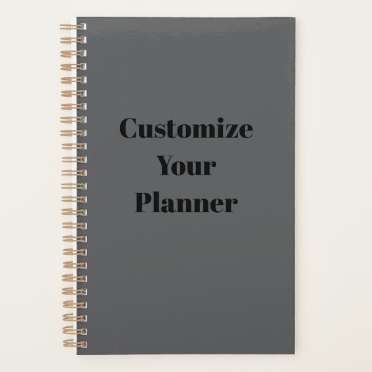 CUSTOMIZE YOUR PLANNER プランナー手帳 (正面)