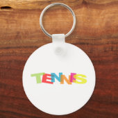 Customize yourself tennis gifts キーホルダー (正面)