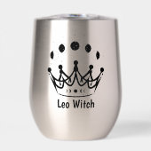 Customize Zodiac Sign Leo Whimsy Witch Astrology (正面)