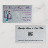 Customizeableの酒屋の名刺 名刺 (正面/裏面)