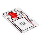 Customizeable最も最高のな犬ペット磁石 マグネット (右側)