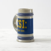 CUSTOMIZEABLE CSIプロダクト ビールジョッキ (正面左)