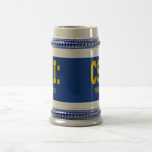 CUSTOMIZEABLE CSIプロダクト ビールジョッキ (中央)