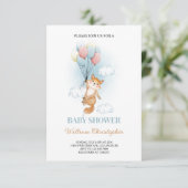 Customized Baby Shower Card, Baby shower card for  カード (スタンド正面)