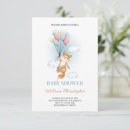 Customized Baby Shower Card, Baby shower card for  カード (スタンド正面)