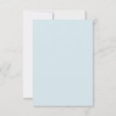 Customized Baby Shower Card, Baby shower card for  カード (裏面)