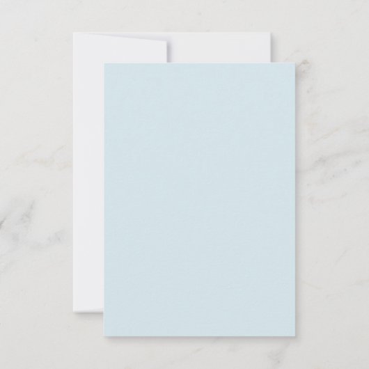 Customized Baby Shower Card, Baby shower card for  カード (裏面)