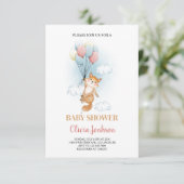 Customized Baby Shower Card, Baby shower card for  カード (スタンド正面)