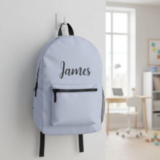Customized backpack with name プリントバックパック