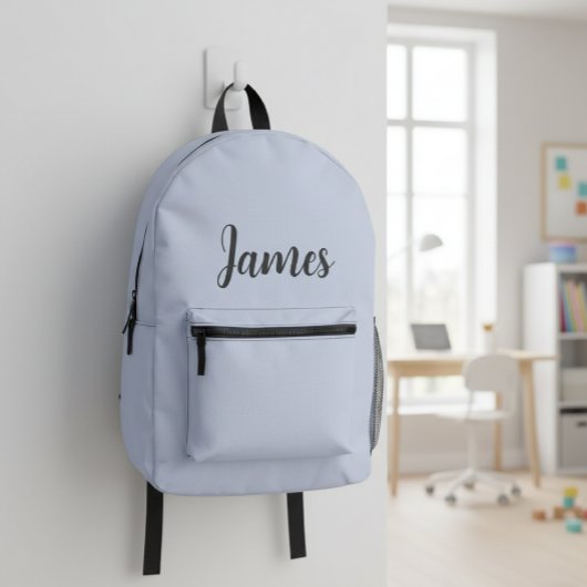 Customized backpack with name プリントバックパック