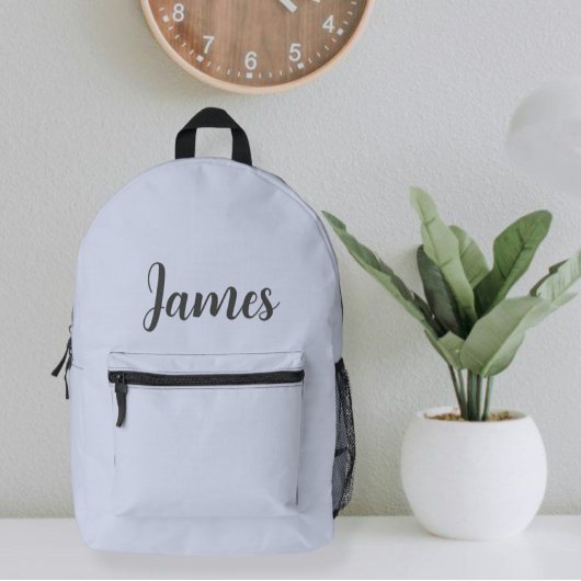 Customized backpack with name プリントバックパック